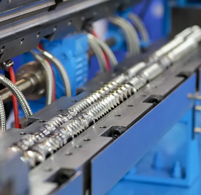 ද්විත්ව ඉස්කුරුප්පු පෙන කැටිතියේ වැඩ කිරීමේ ක්‍රියාවලිය සහ මෙහෙයුම් පූර්වාරක්ෂාවන්